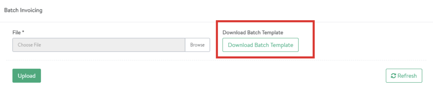 Batch Invoicing Dashboard